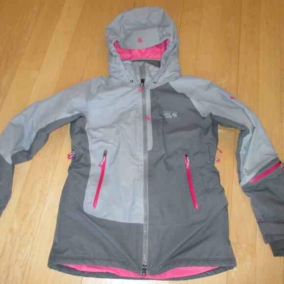 Mountain Hardwear Snowboard Hooded Dry Thermal Lite Jacket Womens Medium - Picture 1 of 16
